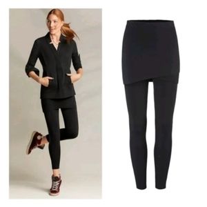 Cabi Skirted Leggings in Black, Size Medium